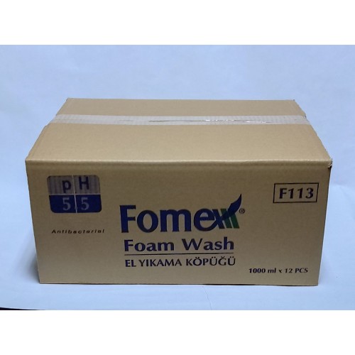 Fomex F113 Antibakteriel  Köpük Sabun 1000ml 12'li