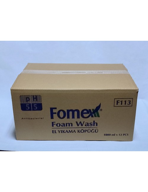 Fomex F113 Antibakteriel  Köpük Sabun 1000ml 12'li