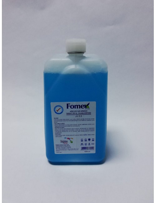 Fomex F118 Ağır Kir Ve Yağ Sökücü Köpük Sabun 1000ml 12'li