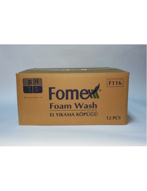 Fomex F118 Ağır Kir Ve Yağ Sökücü Köpük Sabun 1000ml 12'li