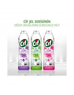 Cif Tüm Yüzeyler Jel 750ml