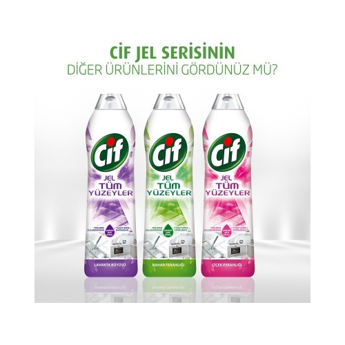 Cif Tüm Yüzeyler Jel 750ml