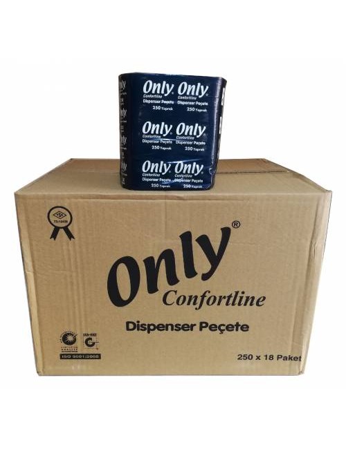 Only Dispenser Peçete Confortline 18x250'li